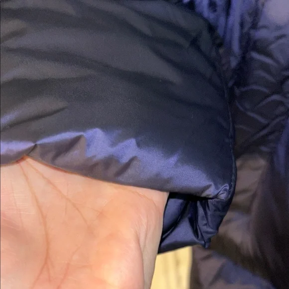 Women’s Blue Puffer Coat - Picture 8 of 9